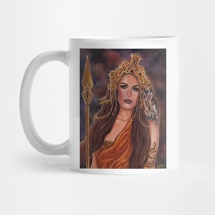 Athena Greek goddess by Renee Lavoie Mug